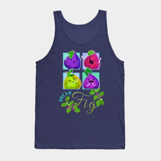 Dream Fig - Punny Garden Tank Top by punnygarden